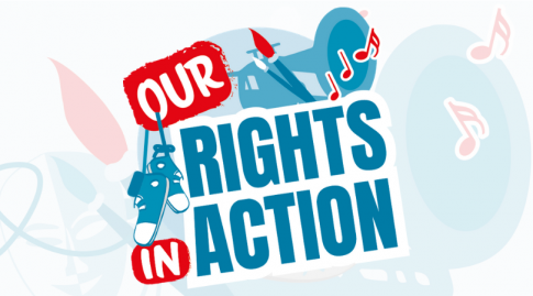 Logo vom Projekt "Our Rights in Action"