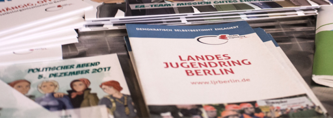 Publikationen und Broschüren des Landesjugendring Berlin