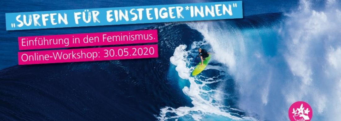 surufenfuereinsteigerinnen surfende Person