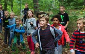 die JuHus sind Abendteuerlustig Im Wald unterwegs! Kinder spielen Im Wald